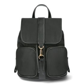Time and Tru Women's Jessa Backpack Black