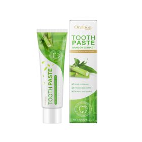 Oralhoe Bamboo Brightening Toothpaste Gently Cleans Teeth Protect Enamel Hygiene Care Improve Yellow Tooth Toothpaste