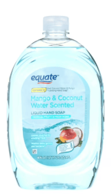 Equate Liquid Hand Soap, Mango & Coconut Water Scented, 50 oz