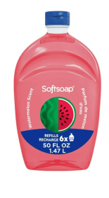 Softsoap Limited Edition Liquid Hand Soap, Watermelon Scent, 50 fl oz Refill Bottle