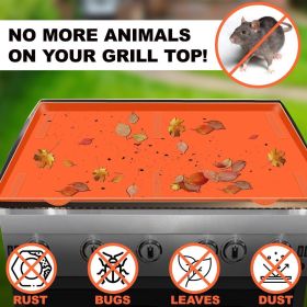 Silicone Griddle Mat 28 inch Food Grade Silicone Grill Mat Protect the Top Surface from Insects by Magnetic Blackstone Silicone Griddle Cover in
