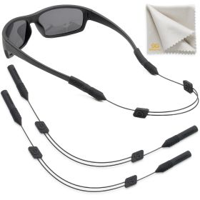 Eye Glasses String Strap Holder XL Size 17 inch No Tail Sunglass Strap for Men Adjustable Eyeglass Strap for Women Wired Eyewear Retainer Lanyard