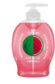 Softsoap Limited Edition Liquid Hand Soap, Watermelon Scent, 6.25 fl oz Pump Bottle