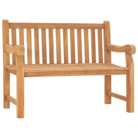 Garden Bench 47.2" Solid Teak Wood