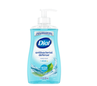 Dial Antibacterial Liquid Hand Soap, Spring Water, 11 fl oz