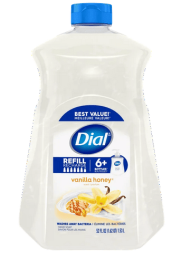 Dial Liquid Hand Soap Refill, Vanilla & Honey, 52 Ounce