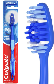 Colgate Extra Clean Full Head Adult Manual Toothbrush, Medium