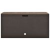 Patio Storage Box Brown 44.9"x18.5"x23.6"