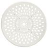 Patio Table White 30.7"x30.7"x28.3" Cast Aluminum