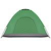 3-4 Person Camping Dome Tent Army Green