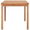 Patio Dining Table 55.1"x31.5"x30.3" Solid Teak Wood