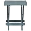 Folding Patio Table Green 17.7"x16.9"x19.7" Plastic