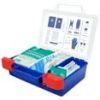 Equate All-Purpose First Aid Kit With Antibacterial Bandages, 140-Piece Emergency Medical Kit for Home, Travel, and Office Use