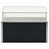 Greenhouse Anthracite 39.4"x39.4"x30.3" Galvanized Steel