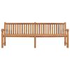 Garden Bench 59.1" Solid Teak Wood