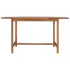 Patio Table 59.1"x59.1"x29.5" Solid Teak Wood
