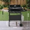 Expert Grill 3 Burner Propane Gas Grill â€“ Outdoor BBQ Grill With Stainless Steel Burners And Side Shelves