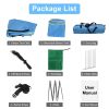 Beach Tent Outdoor Waterproof Tent Canopy for 4-6 Person with 3 Door Openings Carrying Bag UPF50+ Easy Setup for Beach Picnic Camping Hiking Adventure