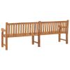 Garden Bench 94.5" Solid Teak Wood