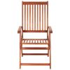 Folding Patio Chairs 3 pcs Solid Acacia Wood