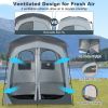 Shower and Changing Tent