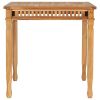 Patio Dining Table 31.5"x31.5"x31.5" Solid Teak Wood