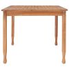 Patio Dining Table 59.1"x35.4"x29.5" Solid Teak Wood