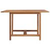 Garden Table 47.2"x47.2"x29.5" Solid Teak Wood