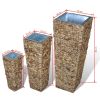 Water Hyacinth Planter Set Natural