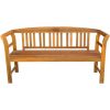 Garden Bench 61.8' Solid Acacia Wood