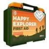 Be Smart Get Prepared Happy Explorer Outdoor First Aid Kit, 265-Piece Deluxe Emergency Medical Set for Travel, Hiking, and Camping