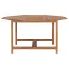 Patio Table 59.1"x59.1"x29.5" Solid Teak Wood