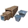 Water Hyacinth Planter Set Natural