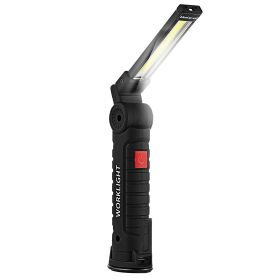 Rechargeable COB LED Slim Work Lights Folding Magnetic Flashlight Torch Lamp (Option: MagneticCOBLEDSmall)