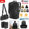 56L Military Tactical Backpack Rucksacks Army Assault Pack Combat Backpack Pouch for Hunting Trekking Camping Travel