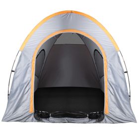 Truck Bed Tent Waterproof Windproof Pickup Truck Tent with Carry Bag 5.41-6.56FT Bed Rainfly PU2000mm Waterproof for Camping Travel (Option: TruckBedTent2Person)