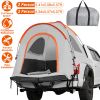 Truck Bed Tent Waterproof Windproof Pickup Truck Tent with Carry Bag 5.41-6.56FT Bed Rainfly PU2000mm Waterproof for Camping Travel