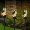 Solar Powered Owl Garden Light IP65 Waterproof LED Owl Landscape Lamp Decorative Lawn Lights For Yard Driveway Walkway Patio