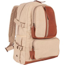 RETRO VINTAGE AIRMAN'S RUCKSACK (Option: Khaki)