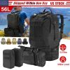 56L Military Tactical Backpack Rucksacks Army Assault Pack Combat Backpack Pouch for Hunting Trekking Camping Travel