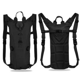 Tactical Hydration Pack 3L Water Bladder Adjustable Water Drink Backpack for Hiking Cycling Climbing Running (Option: HG_2LWaterBag(Black)_GPCT1440)