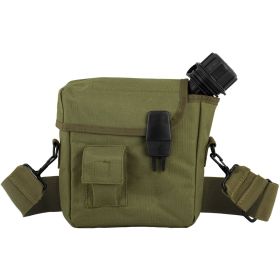 2QT CANTEEN COVER-SHLDR STRAP (Option: Olive Drab)
