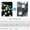 Globe String Solar Lights 30 Ball LED Fairy Solar Lamps 8 Lighting Modes IP65 Waterproof Decorative Lights w/ Stake Garden Lawn Flower Trees Patio Gar