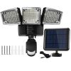 Solar Lights Outdoor 188 LEDs 1600lm Solar Security Lights Motion Sensor Lights 270°Lighting Angle Waterproof Dusk to Dawn Solar Wall Lights 360°Rotat