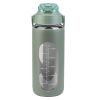 64Oz Glass Water Bottle Sports Water Bottle Motivational Water Bottle Water Intake Tracker Bottle with Straw Time Marker Silicone Sleeve Handle for Gy