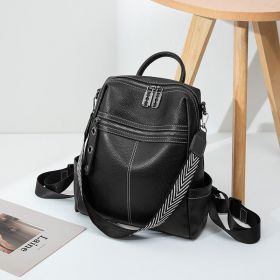 Fashion Personalized Women's New Backpack (Color: Black)