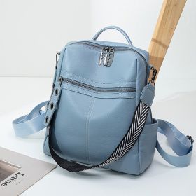 Fashion Personalized Women's New Backpack (Color: Blue)