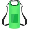 Floating Waterproof Dry Bag Floating Dry Sacks with Observable Window 5L Roll Top Lightweight Dry Storage Bag for Kayaking Rafting Boating Swimming Ca
