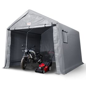 VEVOR Portable Shed Outdoor Storage Shelter (Product Size (Length x Width): 7 ft x 12 ft)