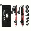 Five Section Folding Trekking Cane For Hiking And Walking - Lightweight 7075 Aluminum, Strong And Durable Outer Lock And High-density EVA Grip